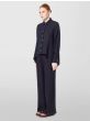 Hemd ALPHA STUDIO Pleated Rounded-Hem Shirt