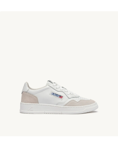 Schuhe AUTRY Medalist Low Wildleder Leder Weiß