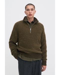 Pullover FILIPPA K Flauschig Halb-Reißverschluss