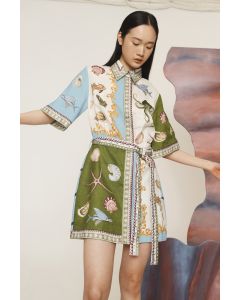 Kleid ALÉMAIS Bath House Mini Dress