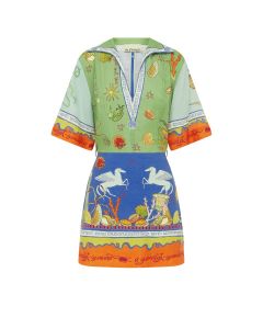 Kleid ALÈMAIS Surrealist Summer V Mini 