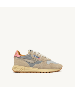 Schuhe AUTRY Reelwind Low Nylon Wildleder Silver Platinum Reflective