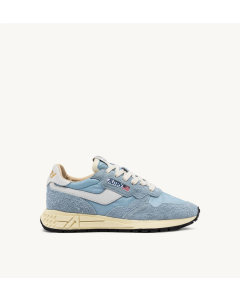 Schuhe AUTRY Reelwind Low Aus Nylon Und Wildleder Farbe Celestial Blue 