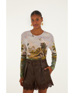 Langarmshirt FARM RIO CountrysideLandscape