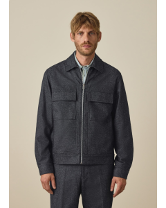Jacke PAUL SMITH Cotton Blend Flannel Zip