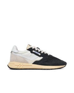Schuhe AUTRY Reelwind Nylon und Wildleder in Bluette und Blue