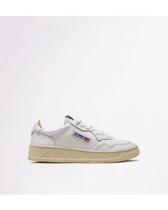 Schuhe AUTRY Medalist Man Low Sneakers In Leather White