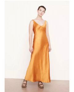 Kleid VINCE  V-Neck Maxi Slip Dress