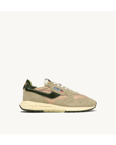 Schuhe AUTRY Reelwind Nylon und Wildleder in Sponge und Grün