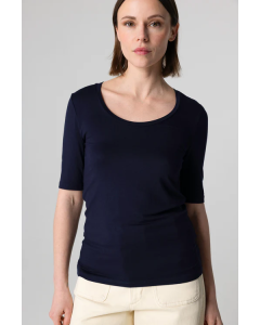 T-Shirt MAJESTIC U-Ausschnitt