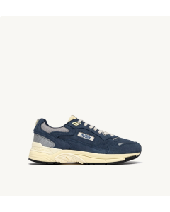 Schuhe AUTRY  Hyperway aus Wildleder in Denim und Silber 