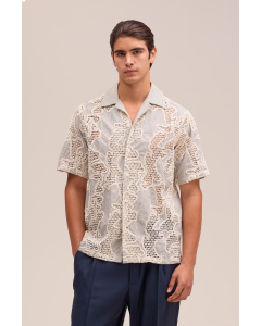 Hemd NN.07 Julio Stickerei