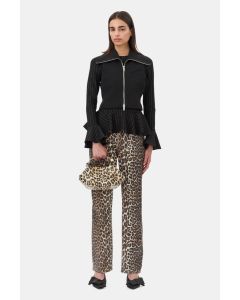 Gilet GANNI Zip Weste Black