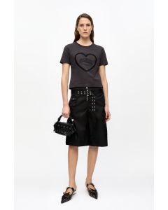T-Shirt GANNI Heart Phantom