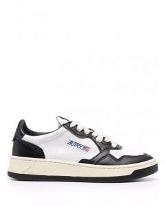 Schuhe AUTRY Medalist Low Man Sneaker in Leather Color White Black