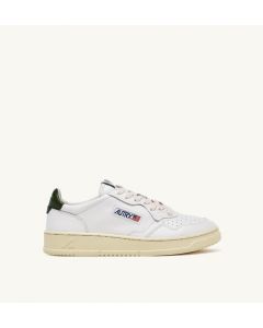 Schuhe AUTRY Medalist Man Low Sneakers In Leather White Green
