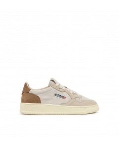 Schuhe AUTRY Medalist Low aus Wildleder in Sand-Grau/Cigar