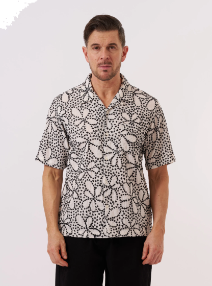 Hemd UNIVERSAL WORKS  Kantha Flower Road