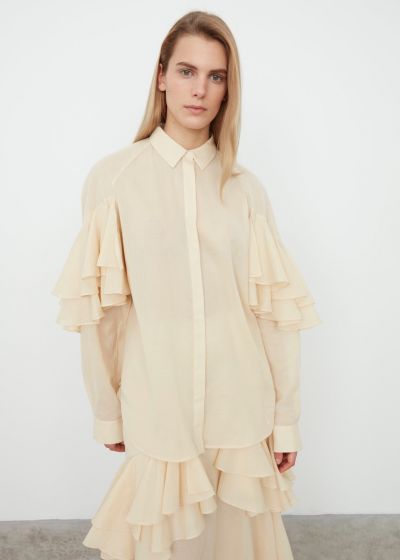 Bluse TÔTEME Locarno Ivory