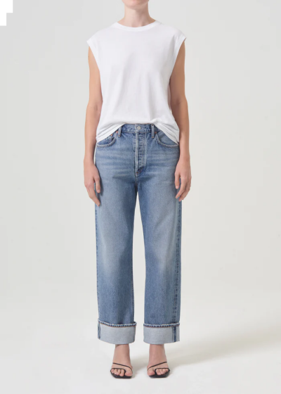 Jeans AGOLDE Fran Low Slung Easy Straight 