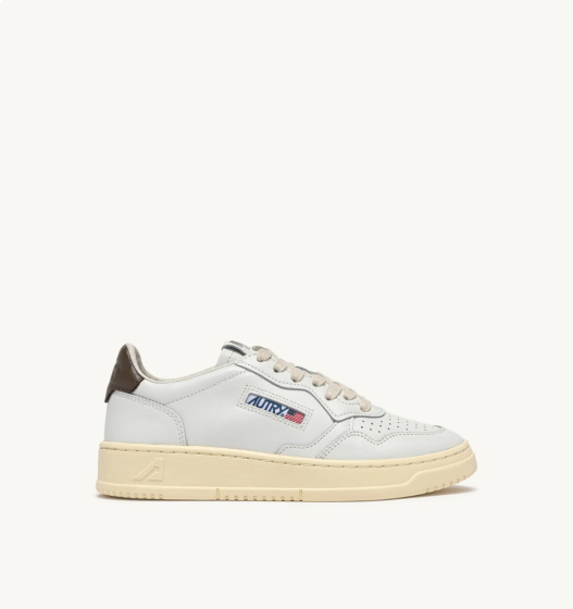 Schuhe AUTRY Medalist Low Leder White/Choco