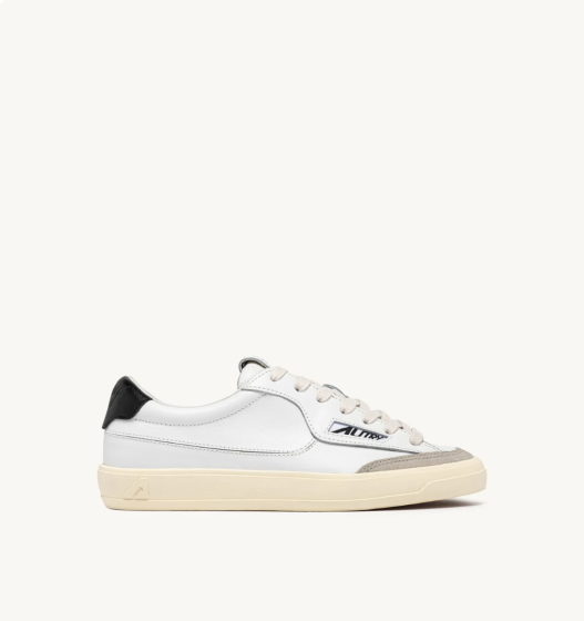 SNeaker AUTRY Windscape Low Leder Weiß und Schwarz 