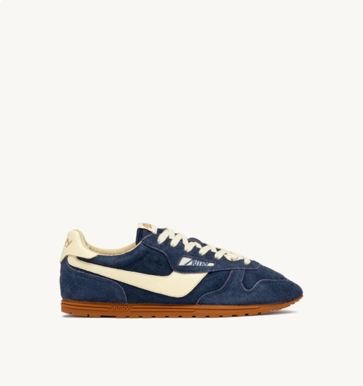 Schuhe AUTRY Windspin Wildleder in Bluette und Rutabaga 