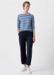T-Shirt SUNSPEL Sleeve Boat Neck T‑shirt