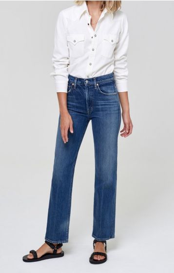 Jeans CITIZENS OF HUMANITY Daphne High Rise Stovepipe Port of Call