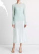 Pullover VINCE Waffle-Stitched Cashmere-Silk