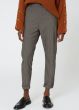 Hose HOPE News Edit Trouser Khaki Brown Stripe