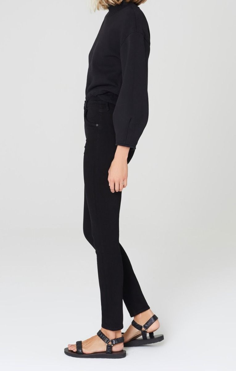 Jeans CITIZENS OF HUMANITY Chrissy High Rise Skinny Plush Black