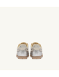 Schuhe AUTRY Windspin Wildleder Leder Silber