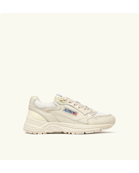 Schuhe AUTRY Heyperway aus Netzgewebe und Leder in Whisper White