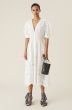Kleid GANNI Broderie Anglaise Midi Dress