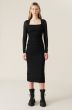 Kleid GANNI Dotted Mesh 