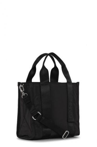 Tasche GANNI Samall Black Tech Tote  