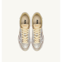 Schuhe AUTRY Windspin Wildleder Leder Silber