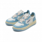 Schuhe AUTRY Medalist Low Sneakers in Leather White/Seablue 