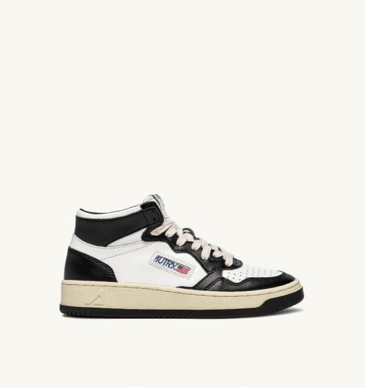 Schuhe AUTRY Medalist Man Mid Cut Sneakers White Black