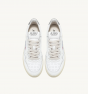 Schuhe AUTRY Medalist Woman Low Sneakers In Leather White Silver