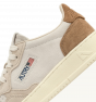 Schuhe AUTRY Medalist Low aus Wildleder in Sand-Grau/Cigar