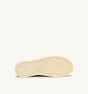 Schuhe AUTRY Medalist Low Leder Weiß Wildleder Borgogna