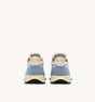 Schuhe AUTRY Reelwind Low Aus Nylon Und Wildleder Farbe Celestial Blue