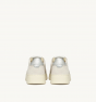 Schuhe AUTRY Medalist Low Sneakers in Suede Leather Ivory