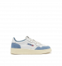 Schuhe AUTRY Medalist Low aus Wildleder und Ziegenleder in Hellblau