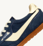 Schuhe AUTRY Windspin Wildleder in Bluette und Rutabaga