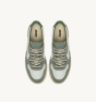 Schuhe AUTRY Medalist Low Wildleder und Leder Military