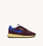 Schuhe AUTRY Reelwind Low Aus Wildleder Und Mesh In Taupe Und Victoria Blue 