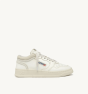 Schuhe AUTRY Med-Way aus Leder Farbe Marshmaloow und Weiß